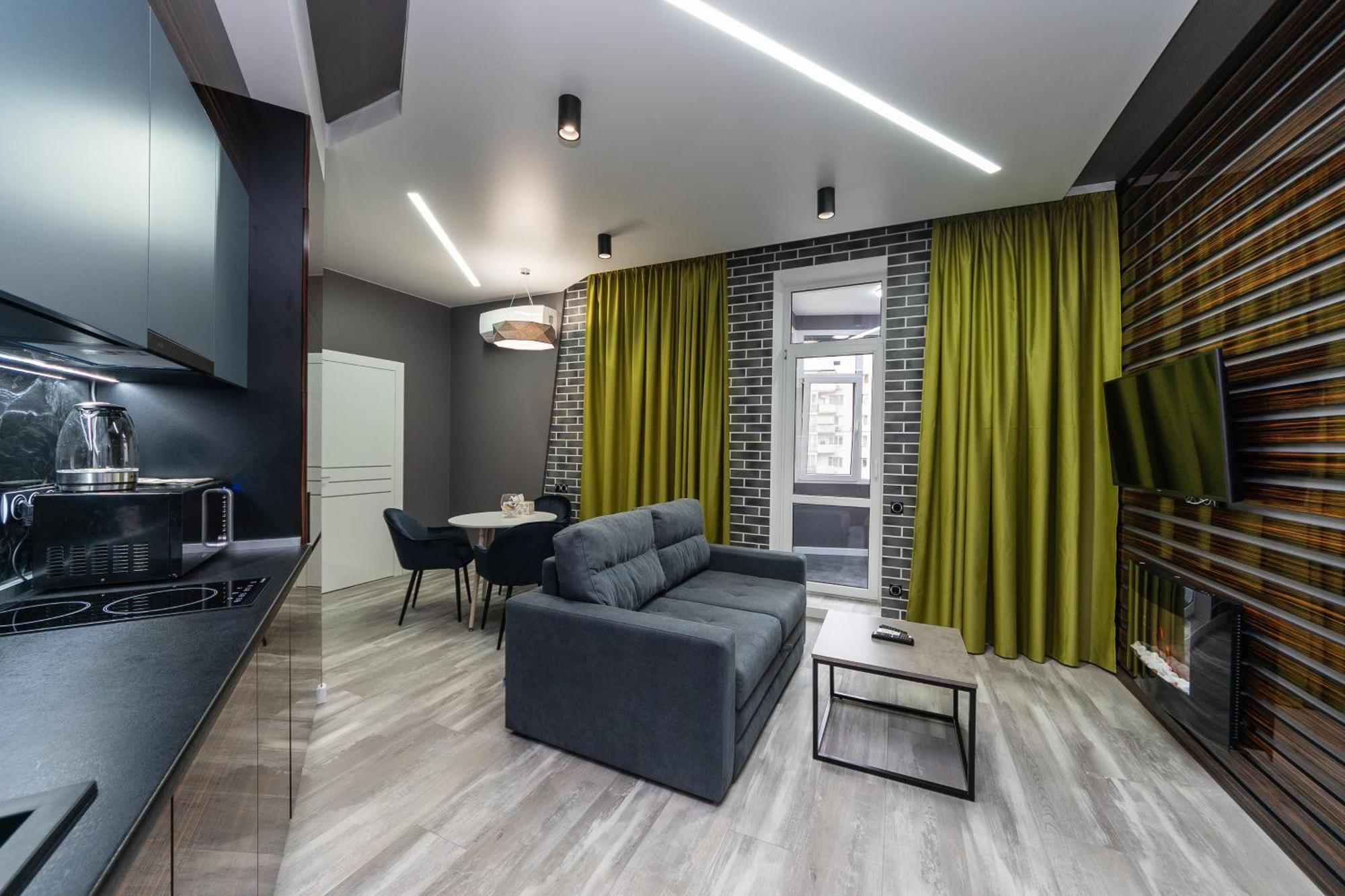 Luxury Apartments Arena Guliver Kiev Ruang foto